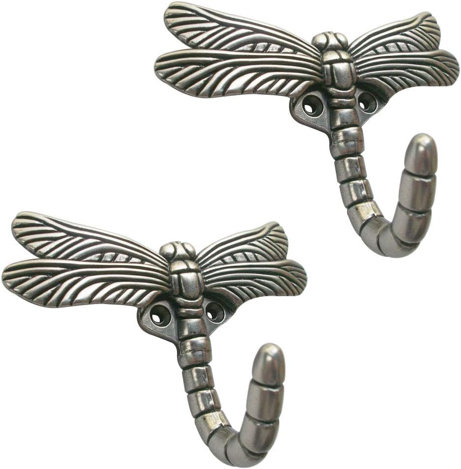 YES Time Dragonfly Hook Hardware Installation Pack of 2
