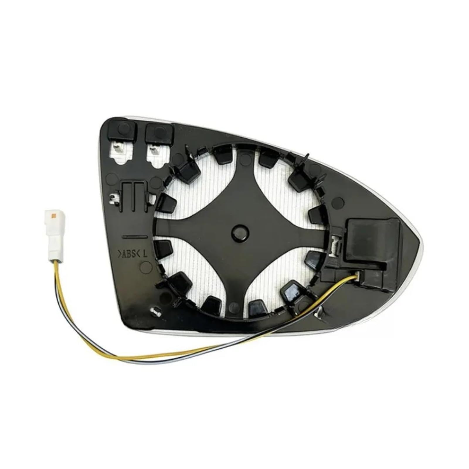Verre Miroir Chauffant Grand Angle D'avertissement D'angle Mort Voiture Pour VW Pour Golf 7 Pour Lamando Pour Touran L Pour Jetta Pour MK7 Miroir Rétroviseur Voiture