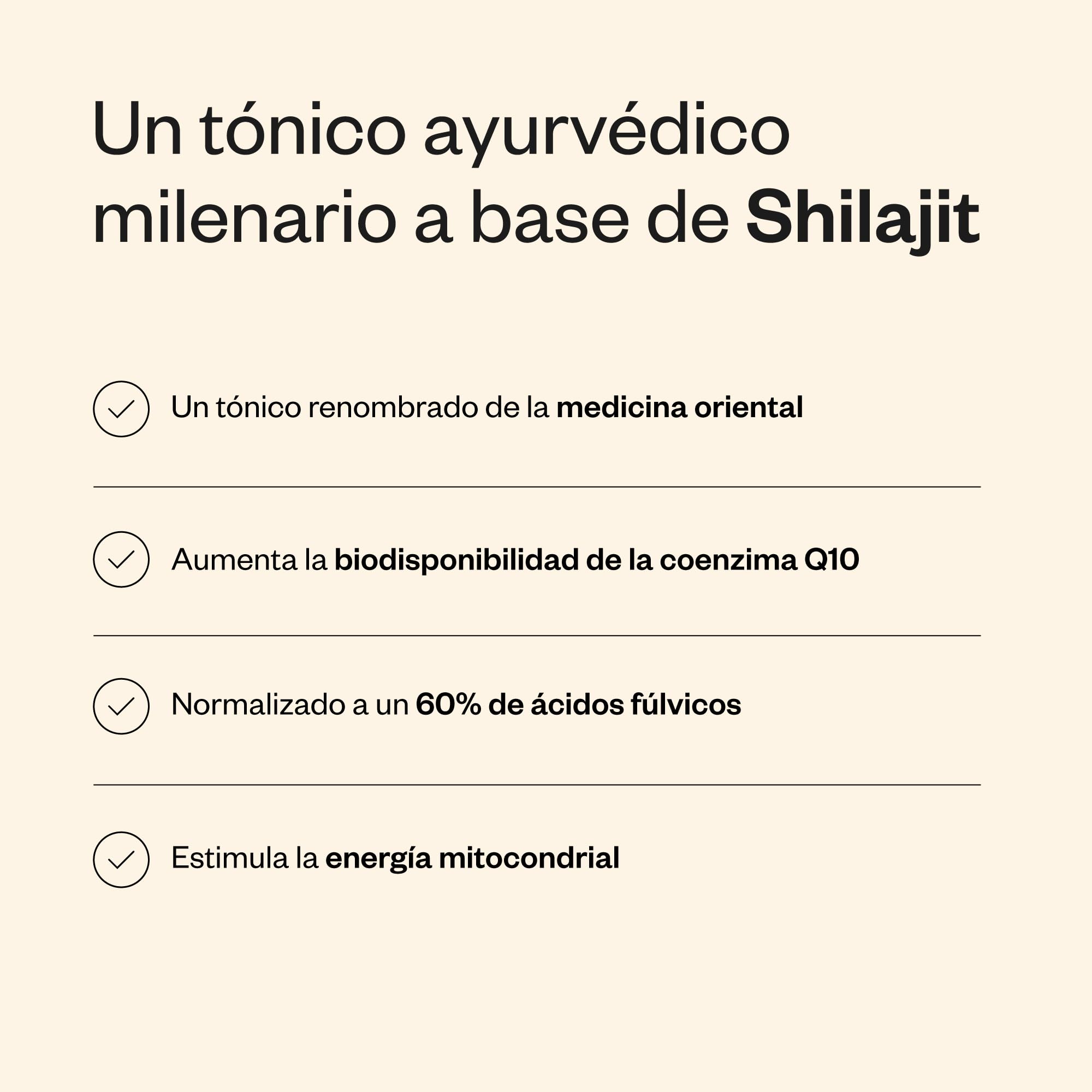 Super Shilajit (Primavie®) - Aumenta la Vitalidad y la Energía -SuperSmart | Tónico Ayurvédico - Mejora la Biodisponibilidad de la CoQ10 y la Resistencia Física - Vegano