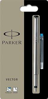 باركر Parker Vector Stainless Steel Fountain Pen