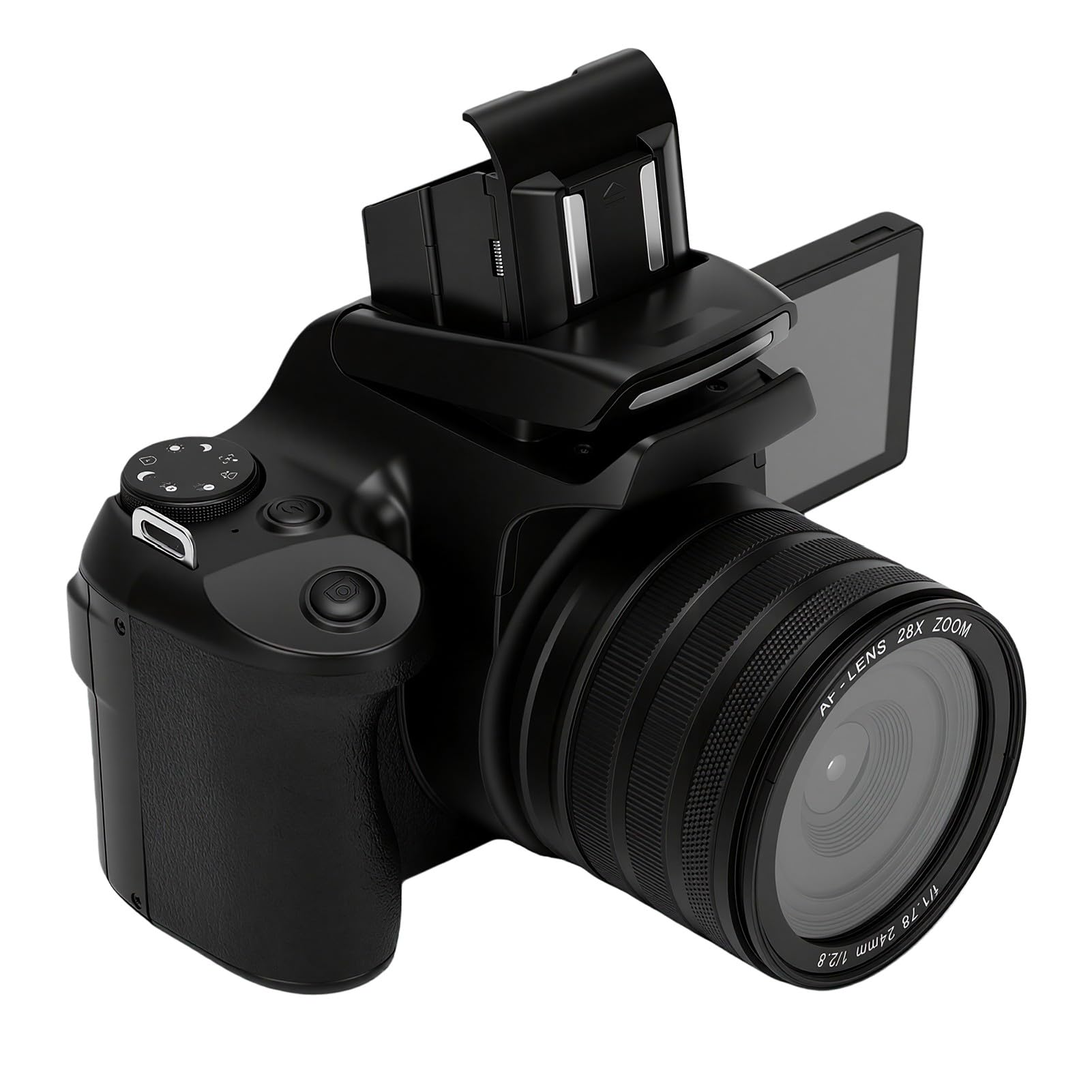 Sxhlseller Fotocamera Digitale 68MP AF MF Flip Screen per Viaggiatori Avventurosi in Design ABS