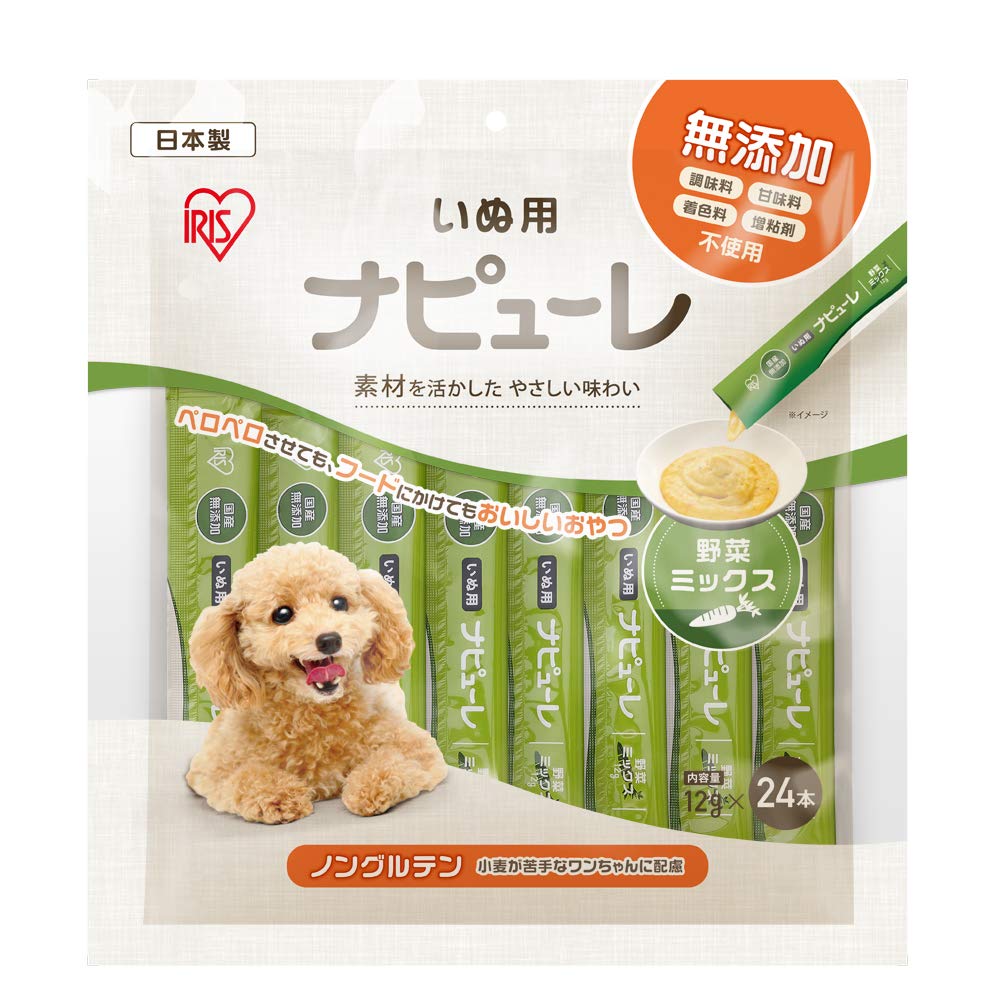 Amazon.co.jp: アイリスオーヤマ 犬 おやつ ナピューレ 国産無添加