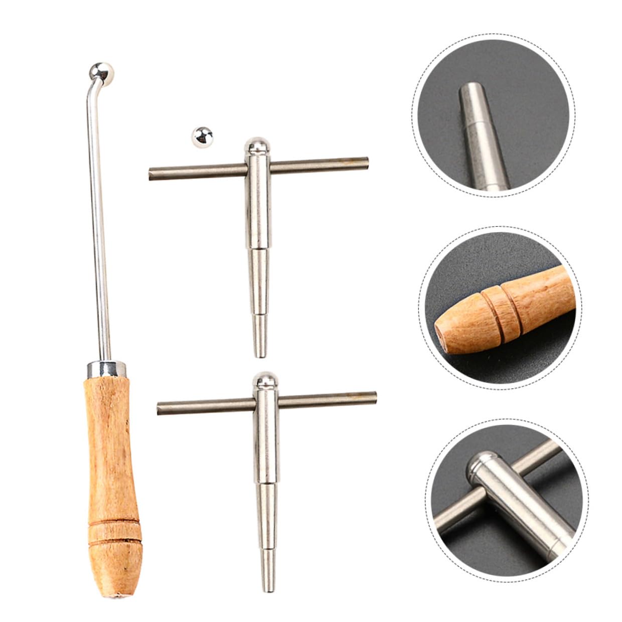 Trumpeten Reparaturset Holz metall Werkzeug Dellen Entferner Multifunktional für Blasinstrumente Trompete Posaune Wartung Zuhause Geeignet