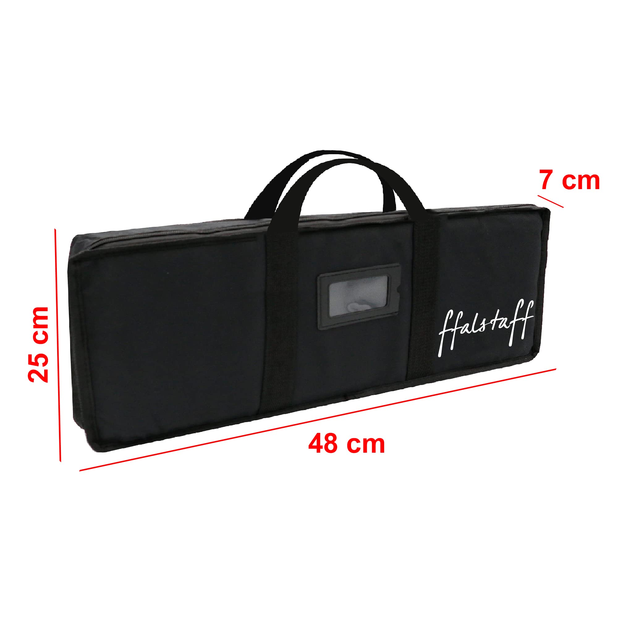 Melodica Elettronica ffalstaff 37 mini tasti con borsa con tracolla, Batterie Stilo e E-book "Suona la Tastiera" - Ottimo kit concepito per proteggere il tuo strumento durante il trasporto