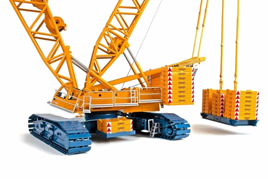 コンラッド DEMAG クレーン SCHWING ポンプ車 1/50 2台セット コンラッド DEMAG クレーン SCHWING ポンプ車 1/50 2台セット