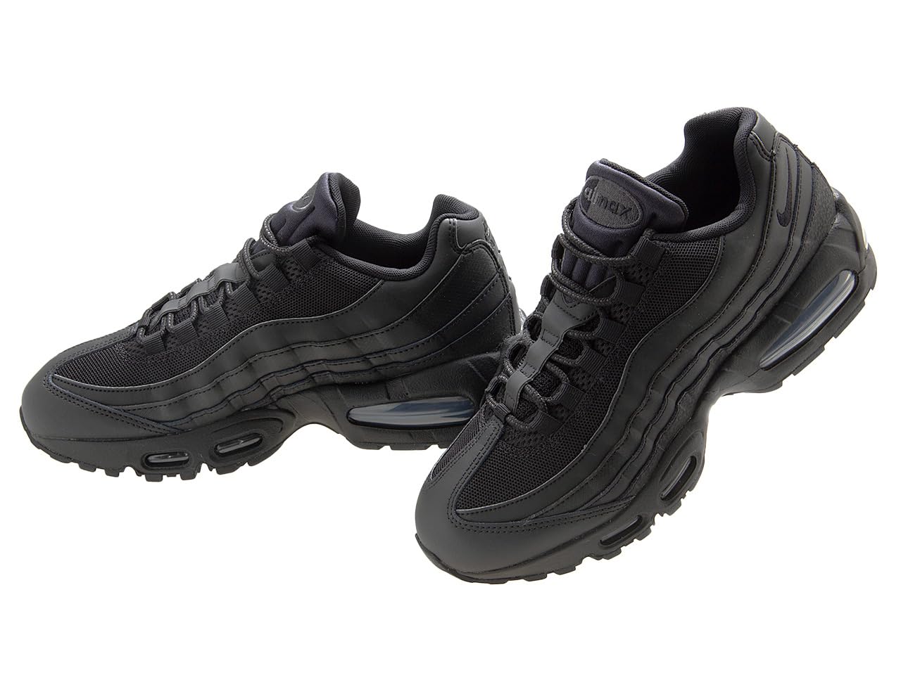 Amazon | [ナイキ] AIR MAX 95 OG BIG BUBBLE 【TRIPLE BLACK】 エア