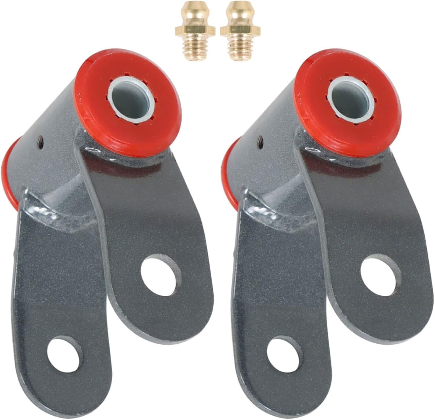 2 Lift Shackles 710520 Replacement for Silverado C/K 1500 Sierra C/K 1500 Suburban 1500 K5 Blazer Tahoe 1500 Yukon 1500 1988-2015 2WD/4WD