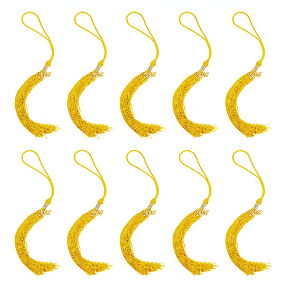 Graduation Tassels for 2026 Year, 10PCS Charm Pendants Presents Tassel, Bookmarks Tassels for Graduation Hats Ceremonies Parties Decorations Souvenirs
