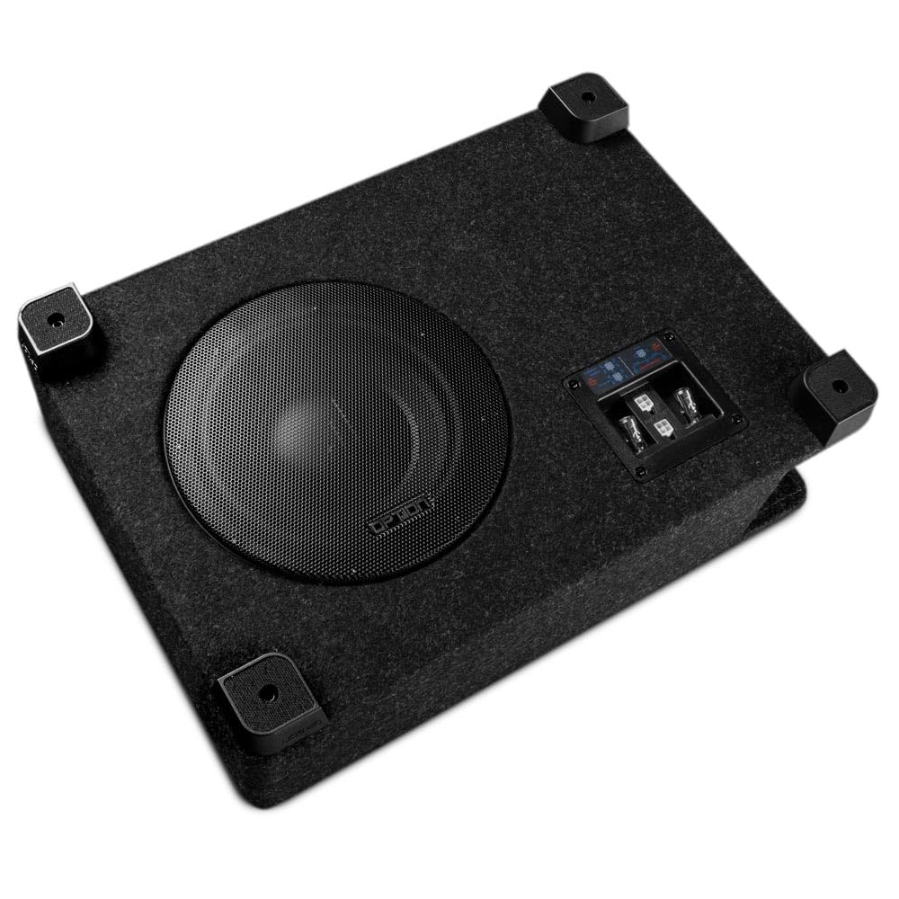 Option PULSE-8P Subwoofer compatto passivo 20 cm, subwoofer Bass Reflex con 200 Watt RMS (downfire)