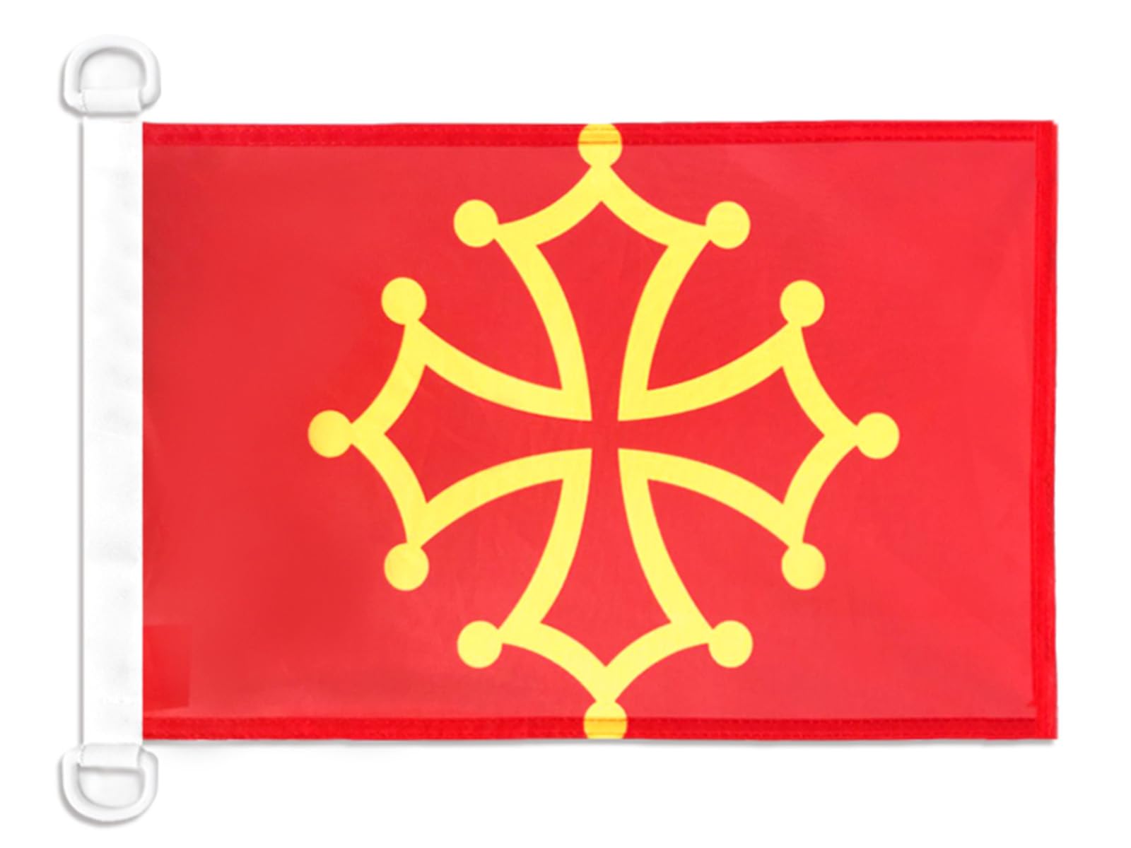 AZ FLAG French Province of Languedoc Nautical Flag 18'' x 12'', France province flags 30 x 45 cm, Banner 12x18 in for boat