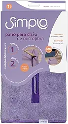 Pano de microfibra para chão com furo - Simplo