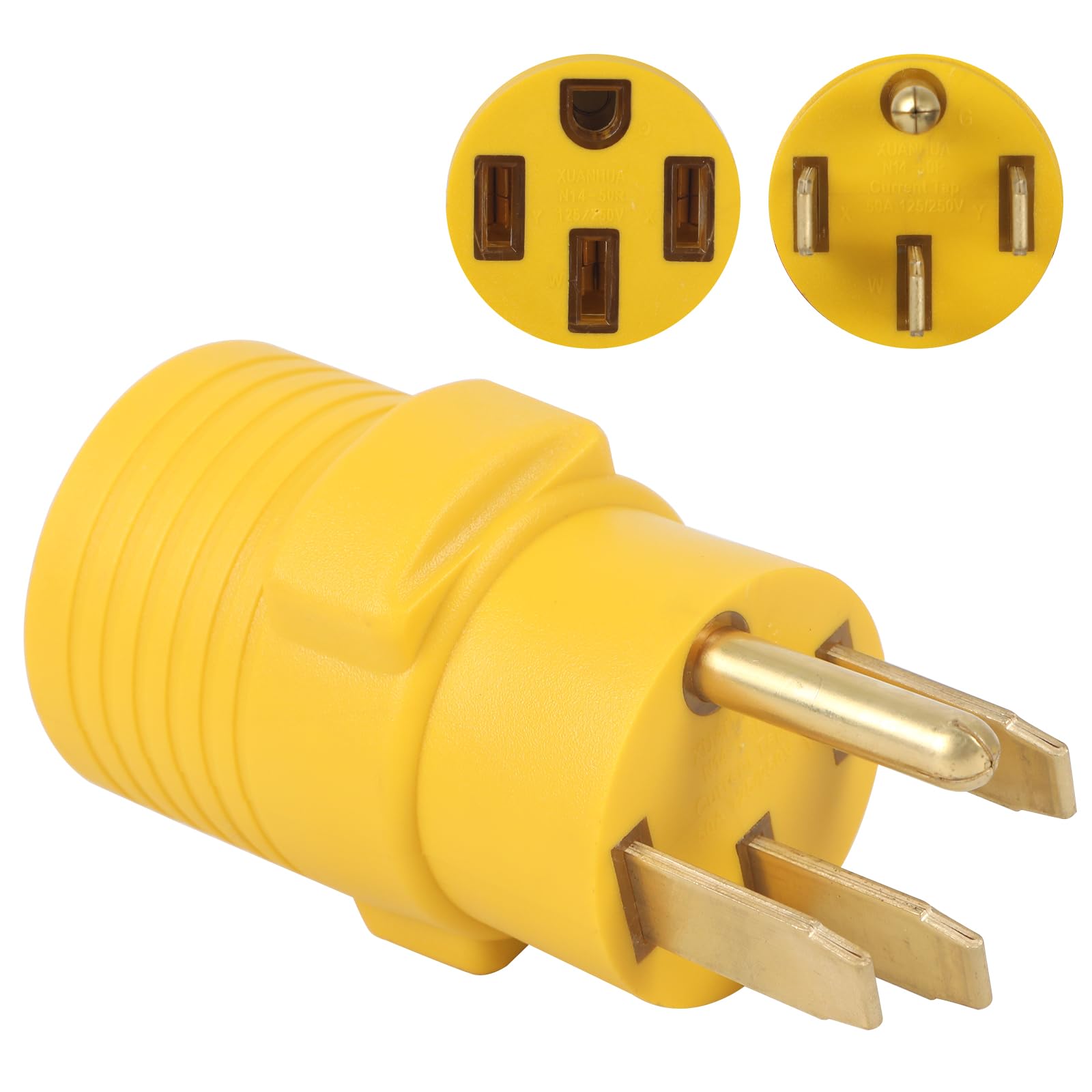 NEMA 14-50P to 14-50R Extension Adapter, ZDHQLHJ 50 Amp Extension