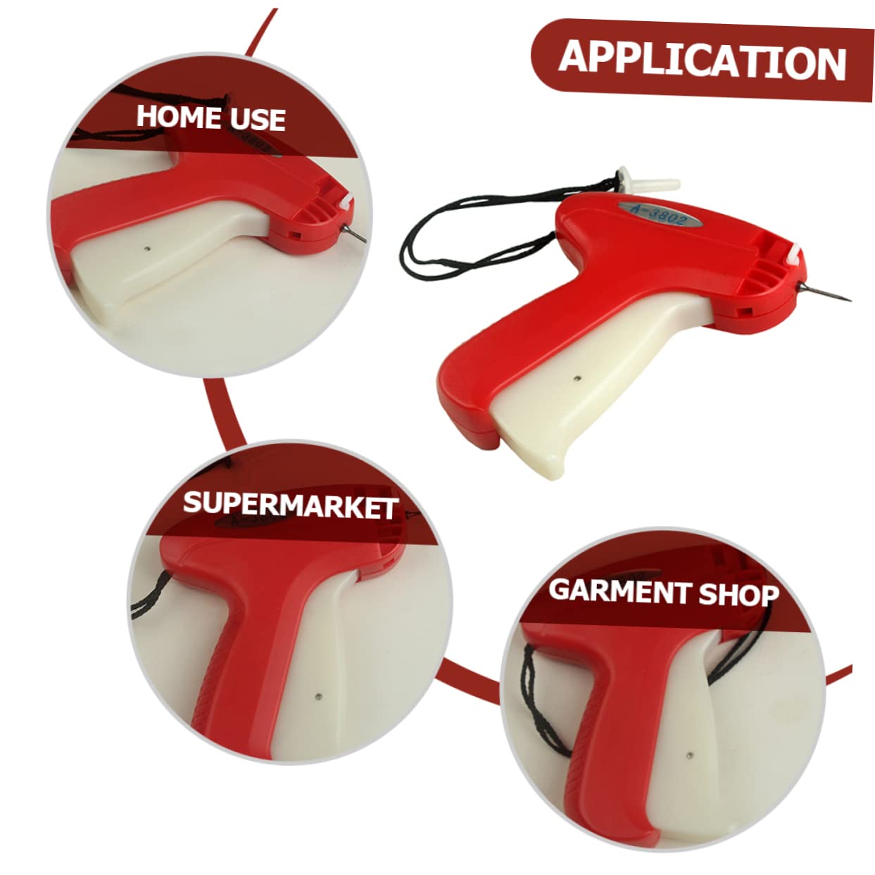 ERINGOGO Easy- Clothing Tagger Ergonomic Handle Lightweight Tagging for Retail Shops and