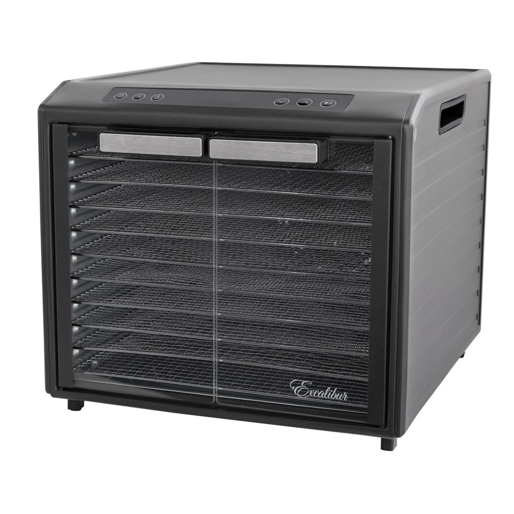 Déshydrateur Excalibur Sélect 10 plateaux Inox - DH10SCSS13