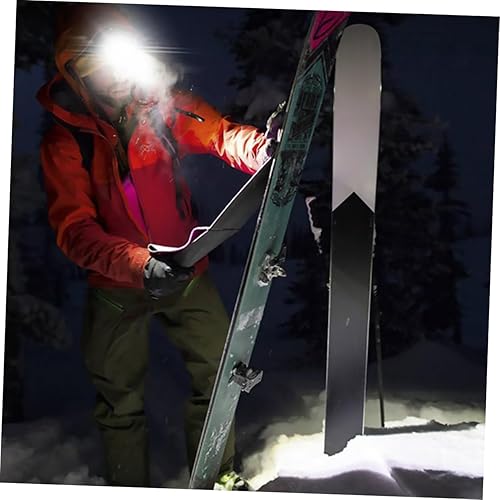 Miniatura 9 de POPETPOP 2pcs Rechargeable Led Headlamp Motion Sensor Ergonomic Design Straps for Outdoor Activities Night Running Fishing and Camping