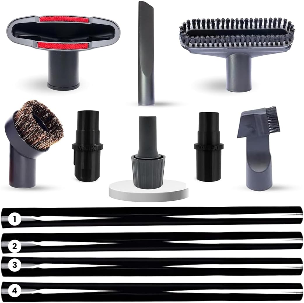 Vacuum Brush Attachment Kit Compatible with Shark Navigator NV350 NV360 Rotator NV500 HV300 HV301 HV322 HV371 HV372