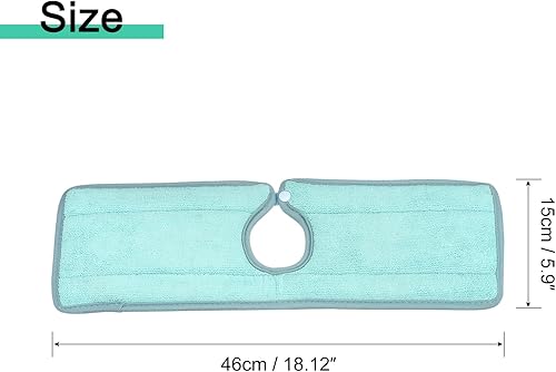 Miniatura 2 de uxcell Tapete absorbente de microfibra para grifo, 2 piezas, tapete rectangular para secar platos, almohadillas de secado de agua detrás del grifo