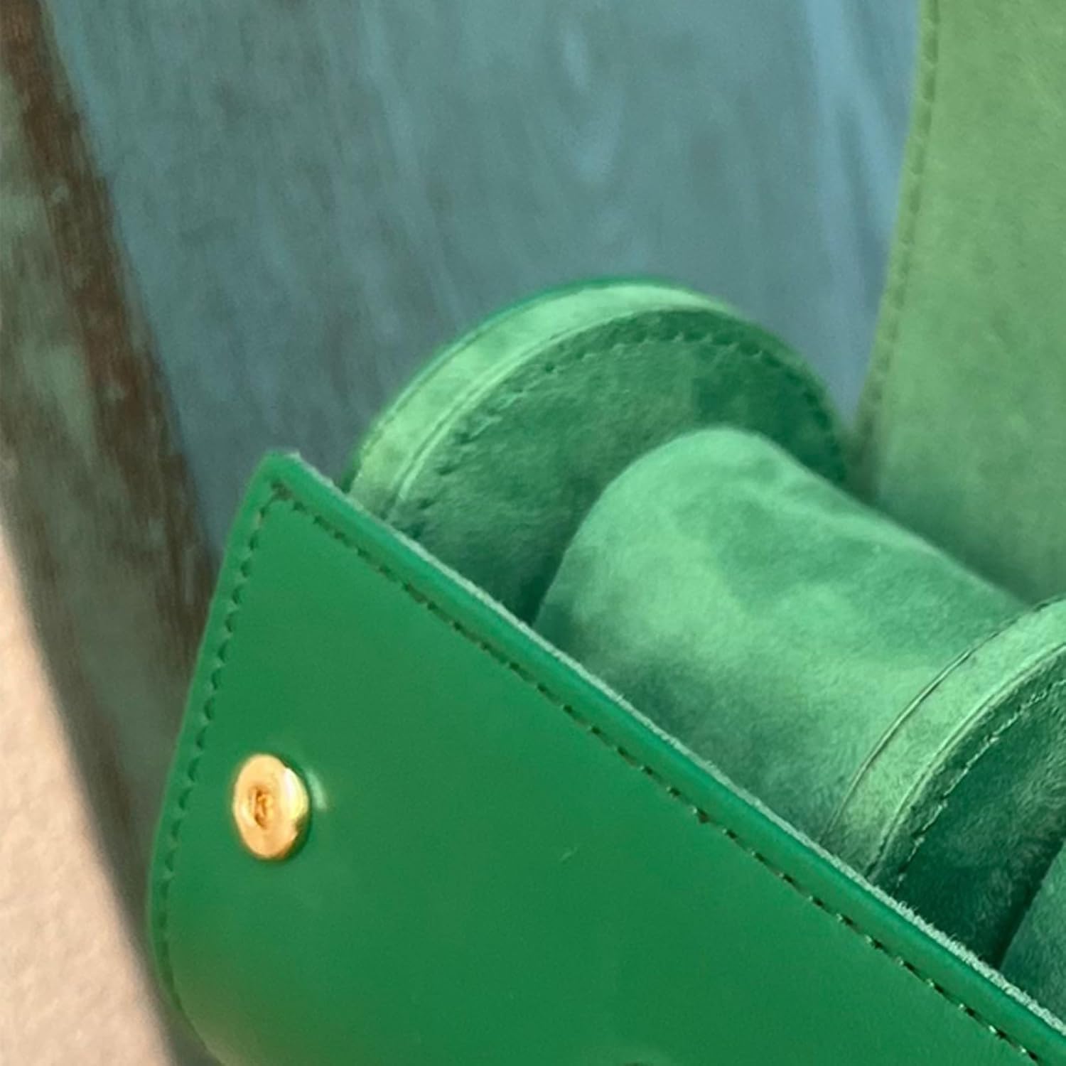 Tragbare Uhrentasche, Aufbewahrungsbox Für Mechanische Uhren, Uhrentasche Aus Leder, Uhrenaufbewahrungsbox, Geeignet Für Die Meisten Uhren Und Smartwatches（One Color-3 Slots）