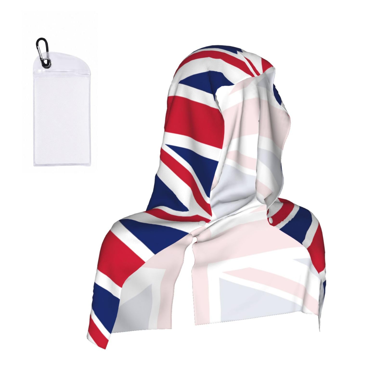 ZYJHYY British Flag Print Unisex Swimming Towel Practical Camping Towel Skin-Friendly Cooling Towel For Workout Training