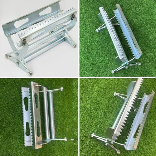 Herramienta para instalar césped artificial de acero resistente miniatura 2