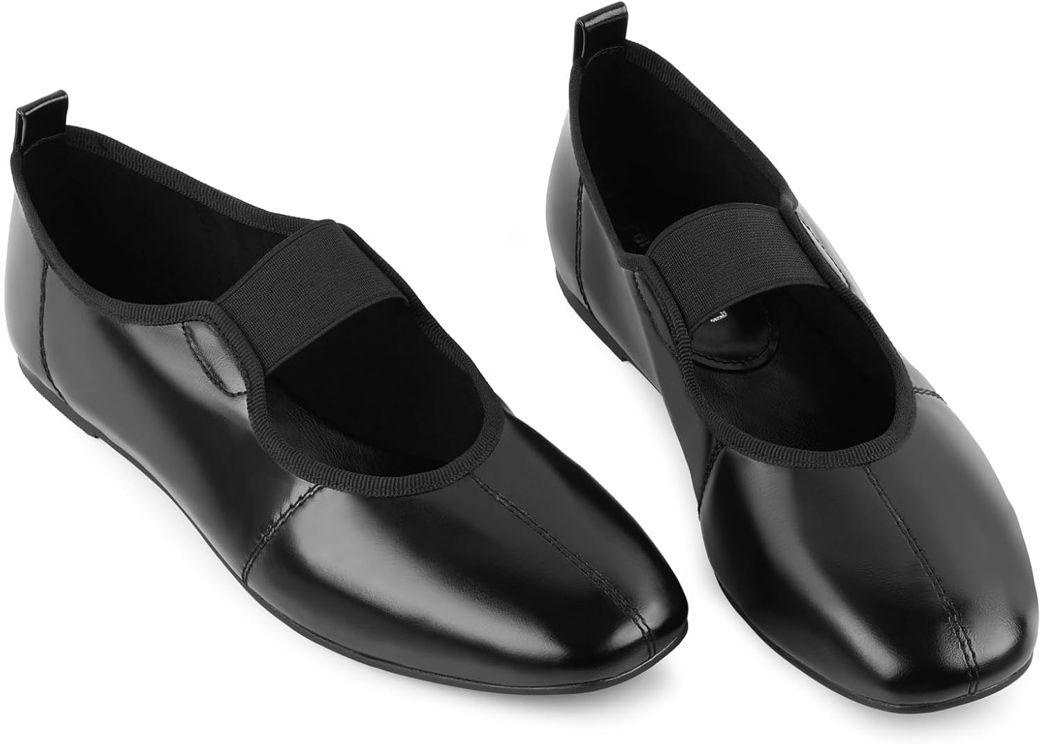 FancyQueen Mary Jane Pumps, Vintage Mary Janes Heels Chunky Round Toe Mary Jane Shoes with Adjustable Buckles Back Zipper - Image 5