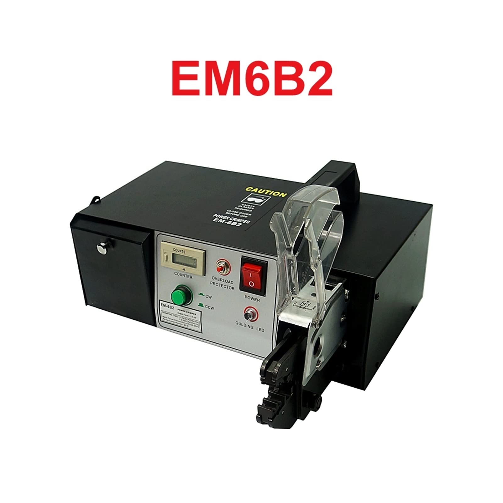Nawijacz, EM6B2-PRO Elektryczna maszyna do zaciskania końcówek Wbudowana funkcja cięcia izolacji elektrycznej Wyposażona w 7 matryc do zaciskania(EM-6B2)