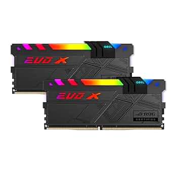 Geil RGB OCメモリ DDR4-3200 8GBx2 GeIL Orion RGB DDR4 RAM, 16GB (8GBx2) 3200MHz 1.35V XMP2.0