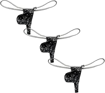 Faringoto Men's Sexy Printed Thong Underwear at Amazon Men’s Clothing store