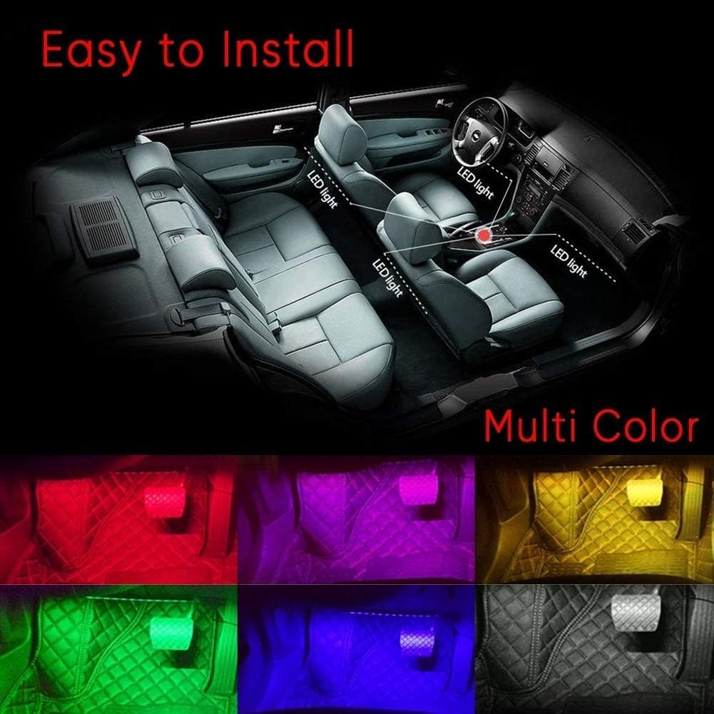 Transform Your Ride: Review of BuyWeek Multicoloured Car LED Strip Interior Lighting
