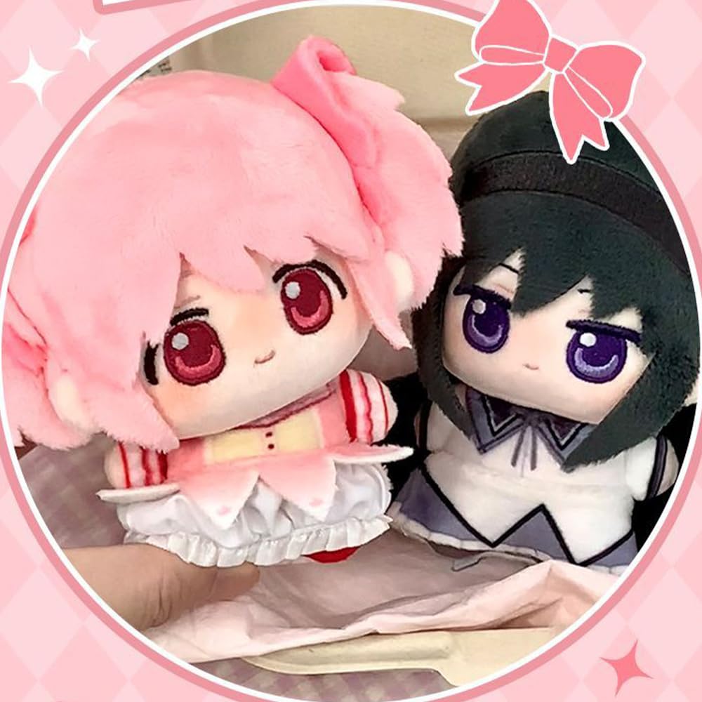 Amazon.com: YLEAFUN Anime Plush Kaname Madoka/Akemi Homura Figure