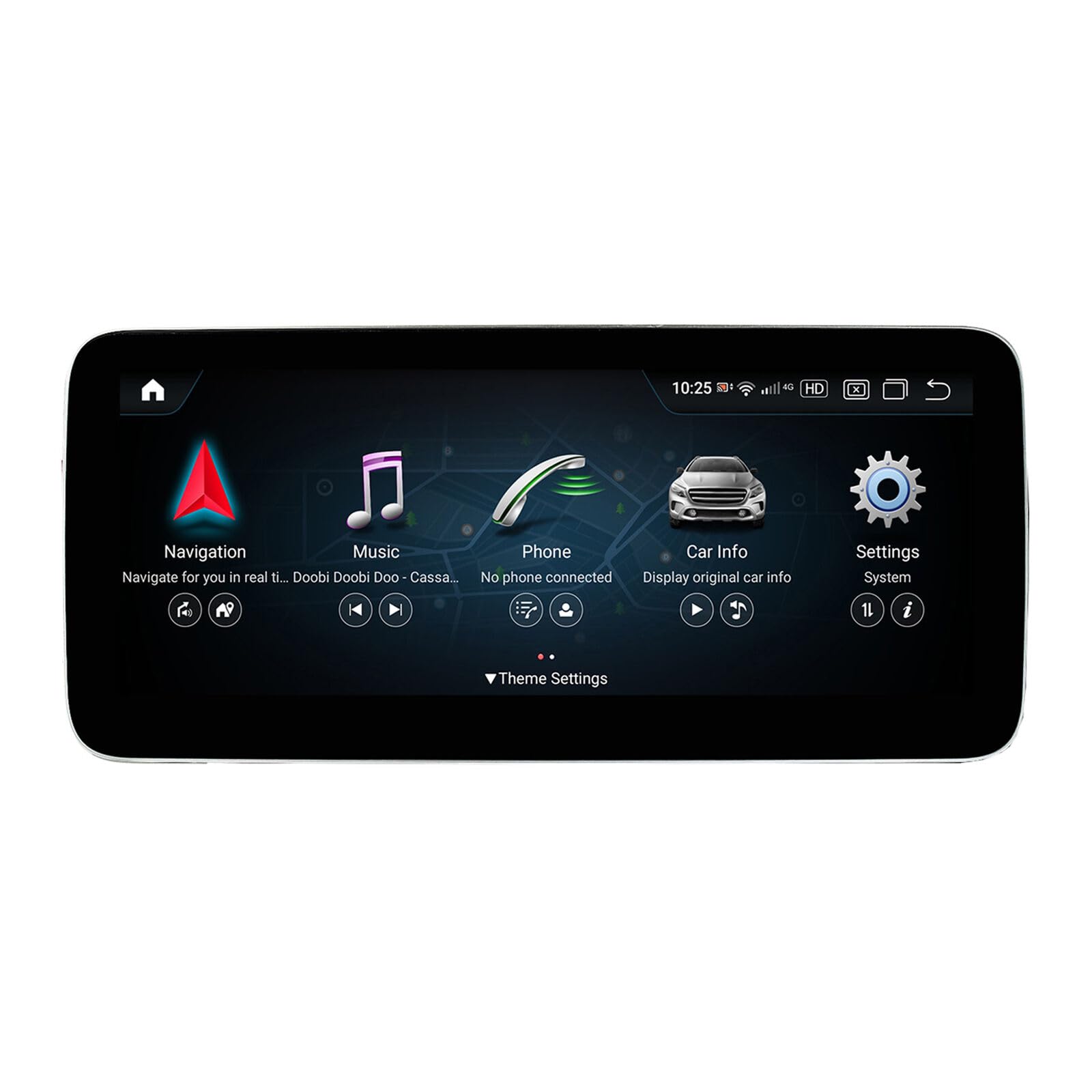 ANDROID HEADUNIT For Benz W463 G400 G500 G63 G65 NTG4 12.3" 8GB 64GB Touchscreen Android GPS Navi Carplay