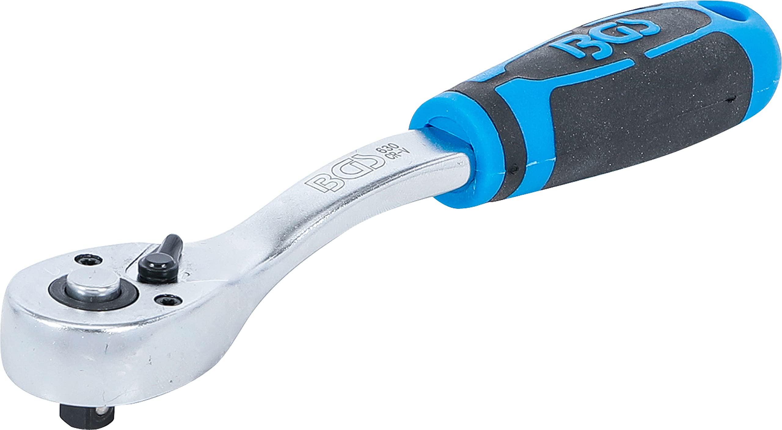 Cricchetto Reversibile BGS 630 - 1/4" 6,3mm, 90 Denti, Impugnatura Ergonomica - Foto 11