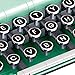 ELAICREE Ideas Retro Typewriter Building Set for Adults, 820PCS Classic Retro Series Typewriters Toys Model Best Nostalgic Gift