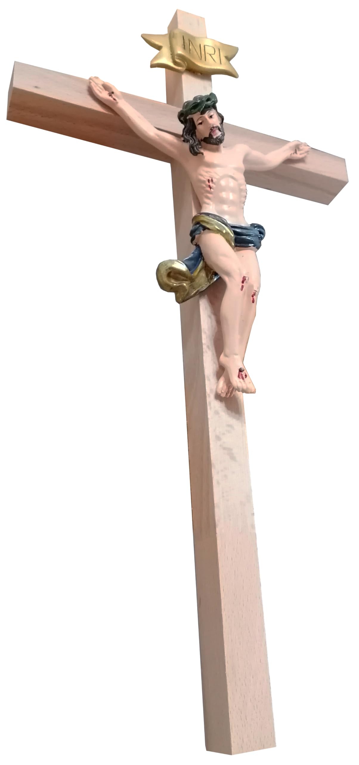 Idée Cadeau Kaltner Präsente : Crucifix Ural De 50 C En Bois D'épicéa Vierge Marie