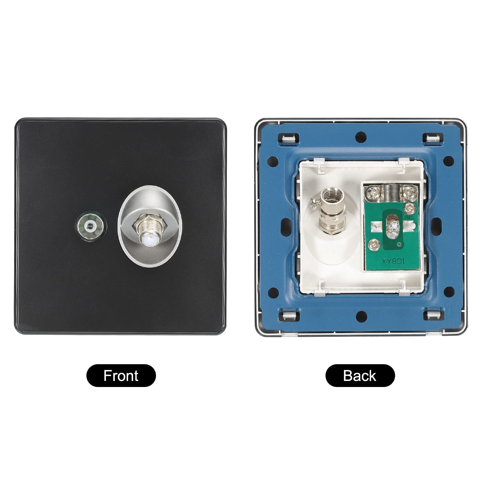 Presa Coassiale Tv Femmina 'system' Nero GEWISS - Foto 7