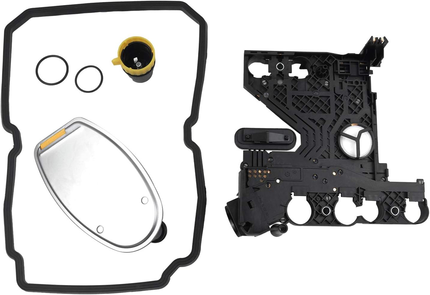 Transmission Conductor Plate + Filter + Gasket + Plug Adapter for M'ercedes-Benz 722.6 C230 C240 C280 C32 AMG Sprinter 2500 3500 E300 E320 ML430 S320 S420 S430 S500 S55 Part# 1402701161