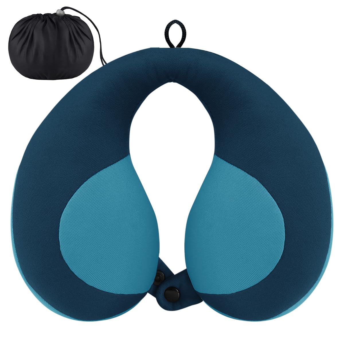 INFANZIA Kids Chin Supporting Travel Neck Pillow, Prevent Head from Falling Forward, Comfortably Supports Head, Neck and Chin - Gifts for Toddler/Child/Kids, Blue