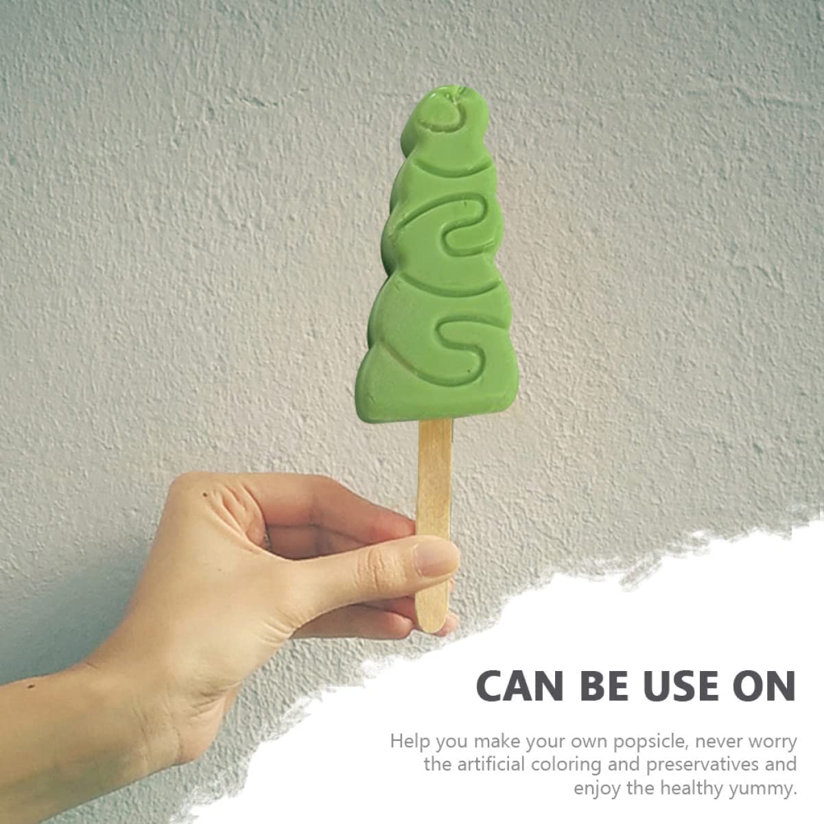 FAXIOAWA Jelly Popsicles Silicona DIY Forma Crema para el hogar Bandeja Reutilizable Favor Hielo Agua Pastel Moldes: Rejilla: Use Cakesicle Popsicle Stick Tree Party Pop Molds Maker Shop