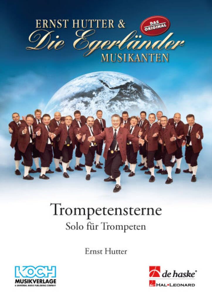 EGERLANDER TROMPETENSTERNE TROMPETTES -PARTITION+PARTIES SEPAREES