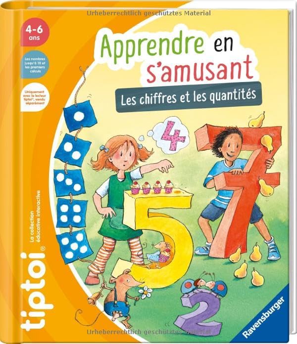 Ravensburger - tiptoi® - Interactief boek - Leren met plezier: cijfers en hoeveelheden