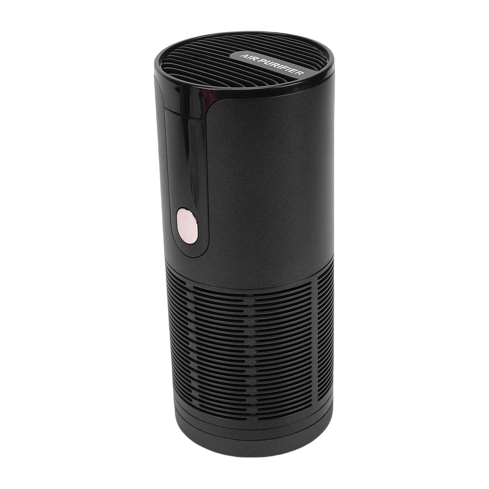 Purificador de Aire Portátil, Limpiador de Filtro HEPA, Filtro HEPA H13 Verdadero, Salida de Aire de 360°, Ideal para Dormitorio (Negro)