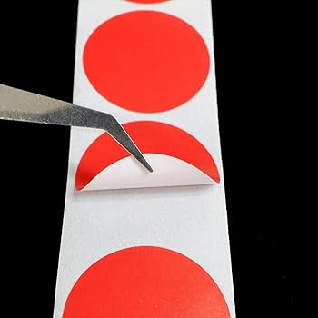 ロールシール　set 楽天市場】丸シール ラベルシール ロールシール 赤 レッド