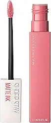 Maybelline SuperStay Matte Ink Batom Líquido Matte Longa Duração 16H com Aplicador Preciso, Não Transfere e Cor Intensa, Acabamento Matte Confortável, Cor 10 Dreamer Rosa Nude, 5ml