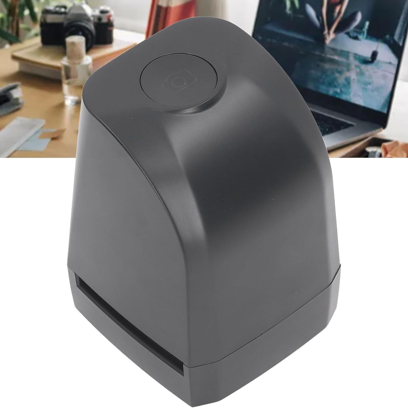 Scanner per pellicole da 8 MP, Scanner per Negativi a Colori Fisso, Supporto anteprima Immagine, funzioni di Riproduzione e Modifica, scansione unidirezionale, per Diapositive a Colori e monocromati