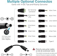 Vista 3 de Fuente de alimentación de 72 W CC ajustable 3 V ~ 24 V Adaptador de conmutación universal de CA/CC de 100 V-240 V Convertidor de CA a CC