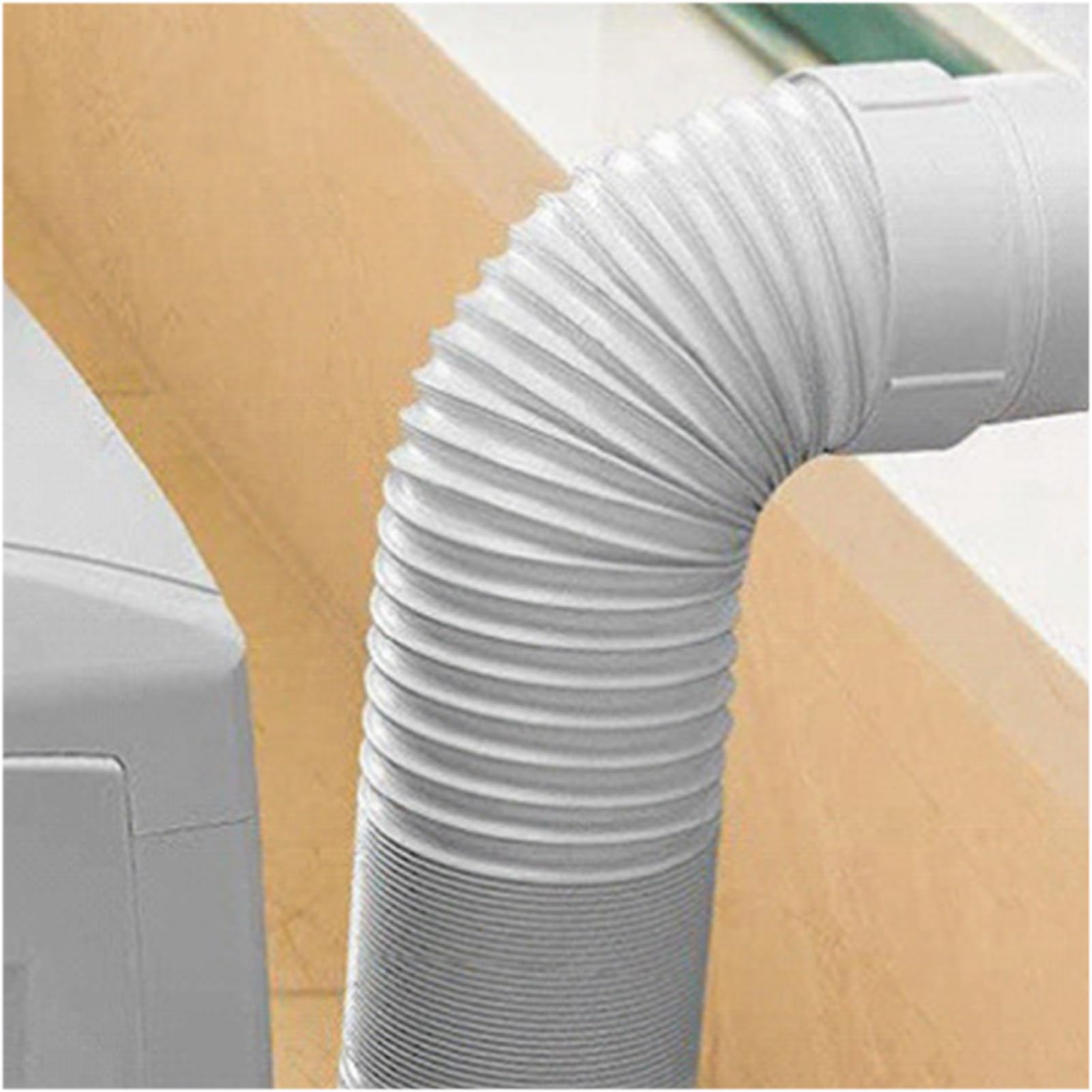 Tubo Flessibile Condizionatore D'aria, 150MM Prolunga Tubo Flessibile Portatile per Condizionatore D'aria, Tubi Flessibili Condizionatori Aria Resistenti Calore, Tubos Scarico Condizionatori Aria