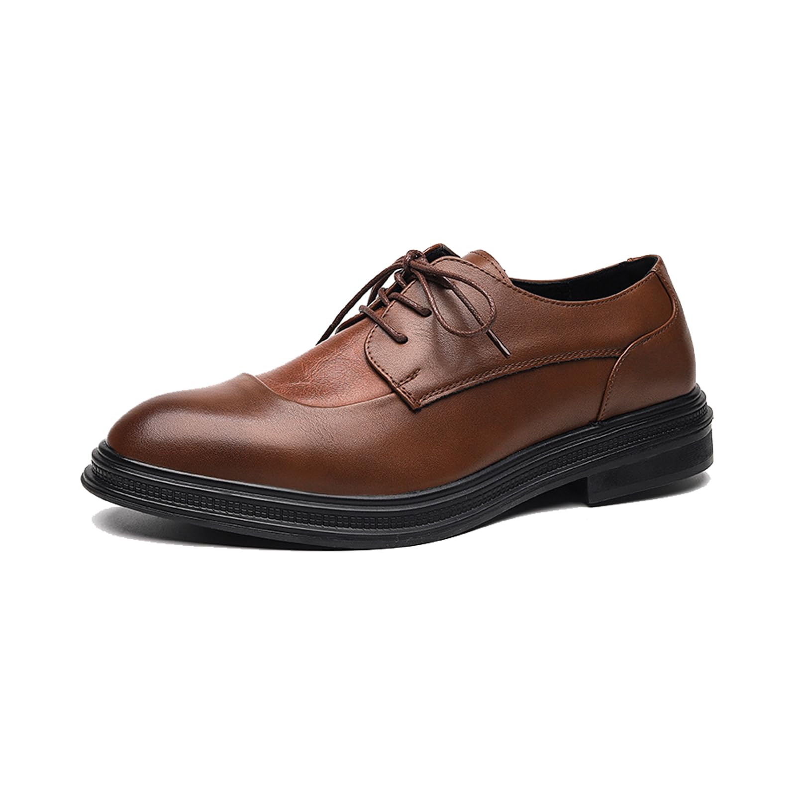 Scarpe Derby Uomo con Suola Spessa Scarpe Formali per Ufficio E Matrimonio