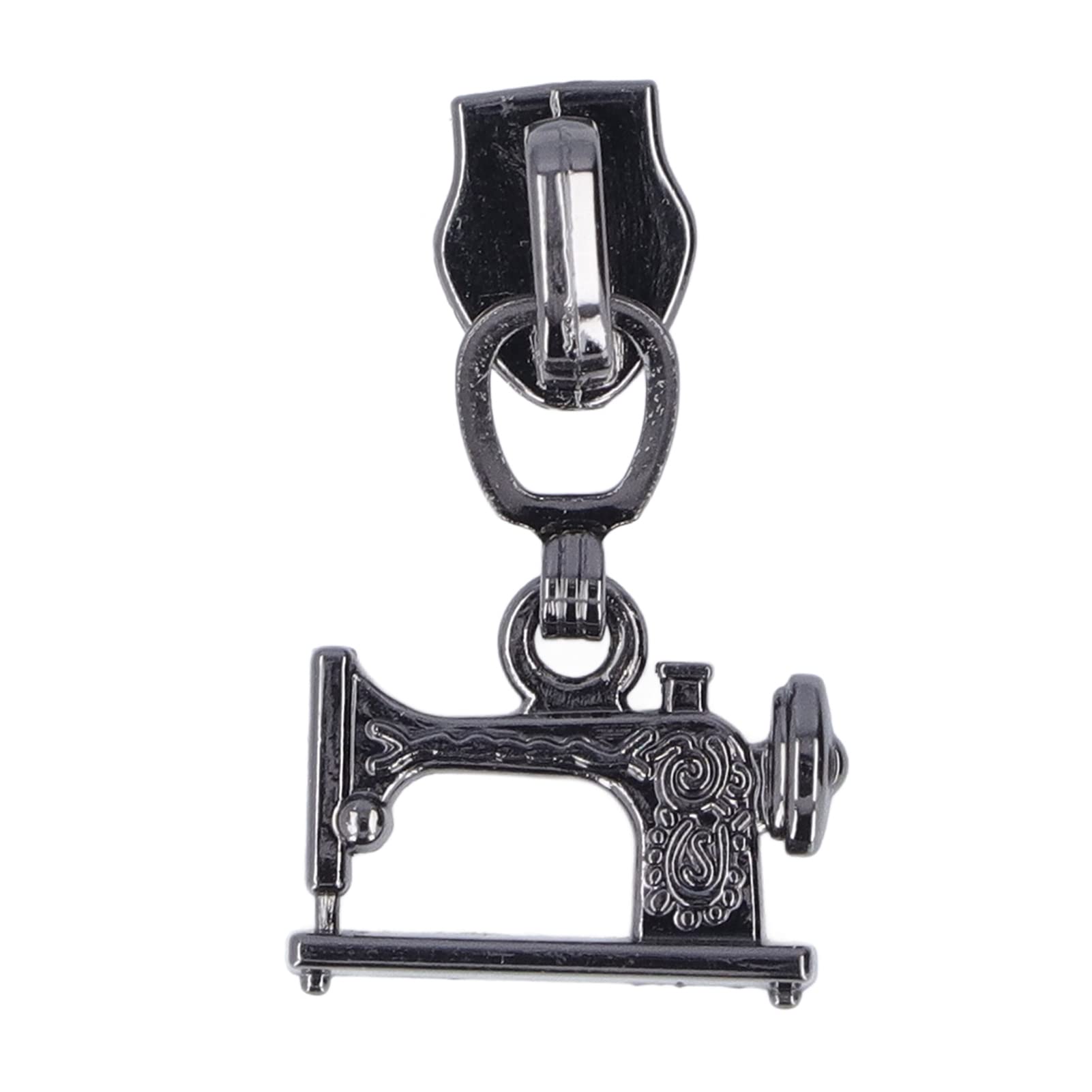 Zipper Pull, 10 Pcs Zipper Slider Pull, Portable Sewing Zippers, Fashion Metal Repair Universal Replacement Bulk Sewing Lobby Corset Bag Jackets Tents