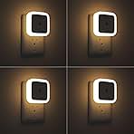 Sujeet Night Light, Night Lights Plug into Wall 4-Pack, Nightlight Plug in Night Lights, Dusk to Dawn Night Lamp Led Night Light for Bedroom, Bathroom, Hallway Warm White