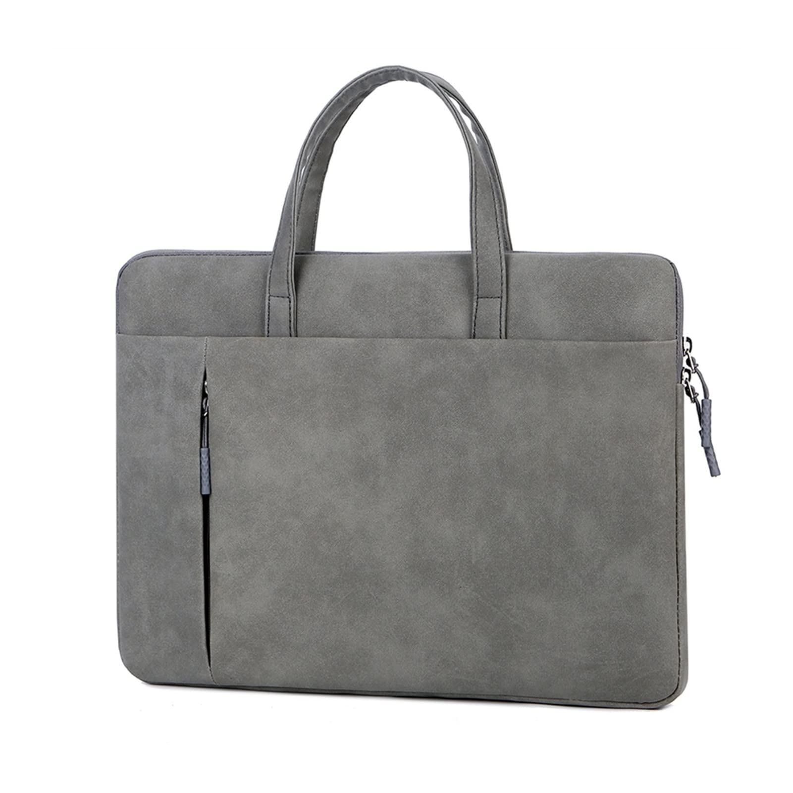 Housse d'ordinateur portable en cuir PU chic pour homme et femme - 7